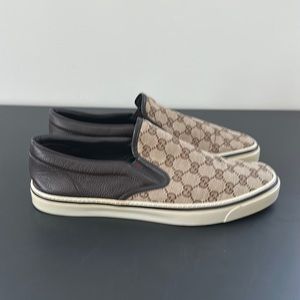 Authentic GG Slip On Tennis Shoes
